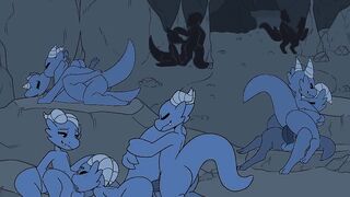 Cave orgy (Draws-When-Gay)