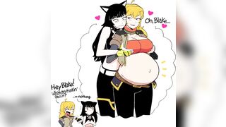 Like all cats, Blake enjoys milk [Lewdlemage]