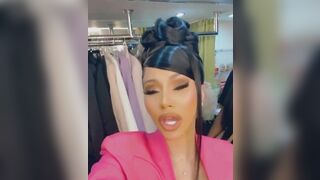 Cardi B wants to gag on your cock and rim your ass with that long tongue