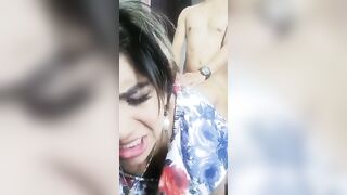 Hot bhabhi getting smashed ???? clear loud moaning ???????????? (check comments for full clip )