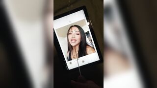 huge cumtribute to privatsaco's girlfriend ????????