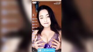 A Ghosh Latest Sexy Live Of Her Big B00bs Presing Video Link In Comment
