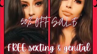 ⛓❌50% Off! Next 5 only! Cum enjoy the Luxxury experience you deserve! Premium content, intimate connection, & treatment that’ll make you think you upgraded to a full girlfriend experience! Chat, laugh, and sext (FREE) a down to earth Dom...