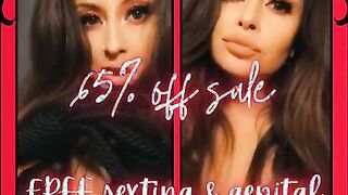 ⛓❌65% Off Hall-hoe-ween Sale!????Cum venture to the dark side of Nikita Nation!????Premium content, intimate connection, & Luxxury treatment will make you feel like you upgraded to my full girlfriend experience! Chat, laugh, & sext a down...