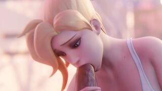 Mercy Oral Job (Megaera)[Overwatch]