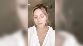 Imagine Cumming All Over Elizabeth Olsen’s Face
