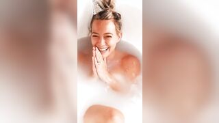 Hilary Duff - Sexy Bath Time