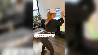 Danielle Moinet working out