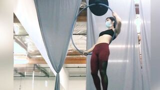 Pole Dance Fitness & Aerialist: Beautiful Lyra flow