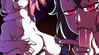 Seraphina riding with oc sucking (Speedosausage) [Disgaea 5]