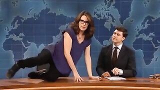 Tina Fey showing of how flexible her tight Milf body still is