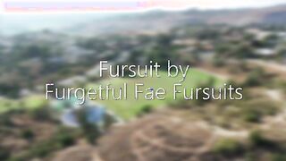 Recently got my fursuit. Decided to shoot a little reveal video with it!