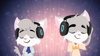 A friend animated my characters jamming to some music. I added music and BG (credits to Twitter @WillWri)