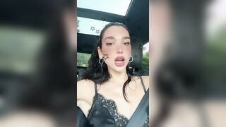 Dua Lipa has the Ideal Lips for French Kissing Passionately and Sensual Blowjobs. She's Fucking Stunning Here.