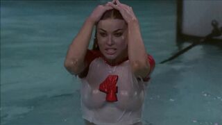 Carmen Electra's wet boobs