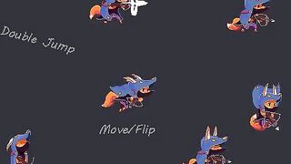 Reynard the nimble fox from our upcoming 2D platformer. [Pixel Art]