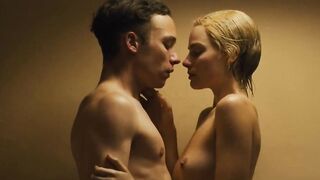 Margot Robbie topless in her new movie Dreamland