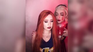 alla_mansurova as Cheryl Blossom and _ulichan_ as Sabrina