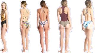 Highlight reel, 1080p 1-piece swimsuits (Claire Gerhardstein, part 1 of a series)