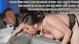 Mom got drunk at the party