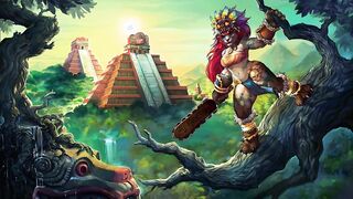 Aztec girl (animated commission)