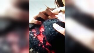 Hritu Full uncensored live (nipples show) (saliva applying on nipples) (14 minutes) (comments)