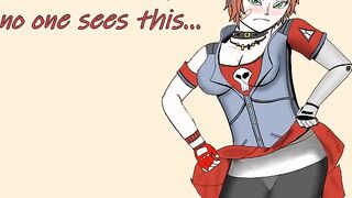 Gaige lifting her skirt for loot 2