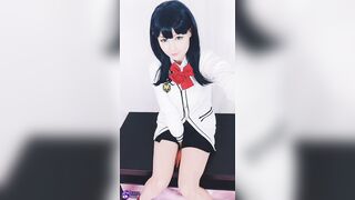 Rikka Takarada is my next ero cosplay project, this time coming with a full length ManyVids video!