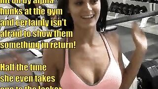 You pay for her gym membership...