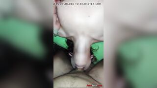 Petite Deepthroating A Monster Dick