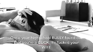 Bully fucks Hotwife #cuckold #captions