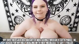[U/N] big titty Goth niece gf