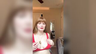 Ass Boobs Bra Natural Tits Pussy Redhead Smile White Girl Porn GIF by ivygracexo