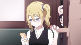 Hayasaka will help you out of everything but won't pay attention GIF