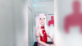 Miss Bri Cosplay as Zero Two