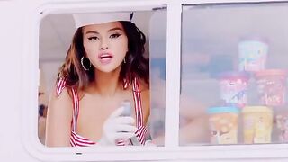 Selena Gomez is offering us ice-cream , the least we can offer her is some warm thick cream