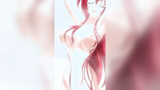 Rias boobs best in anime