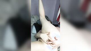 Fingering my pussy and asshole