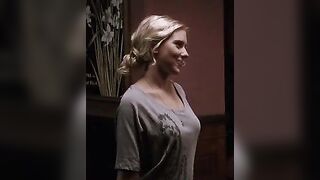 Meeting your buddy's girlfriend for the first time. [Scarlett Johansson]