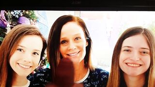 Cumtribute to Alliestrasza, her mom and sister