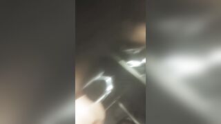 (20m) Fucking my toy in the elevator (video)