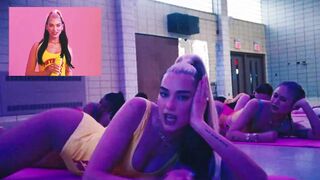 Dua Lipa instructing you to stroke yourself