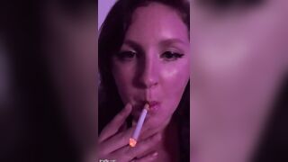 Hi Boys ;) Cuckoldress Ashley here, blowing my cigarette smoke in your face.