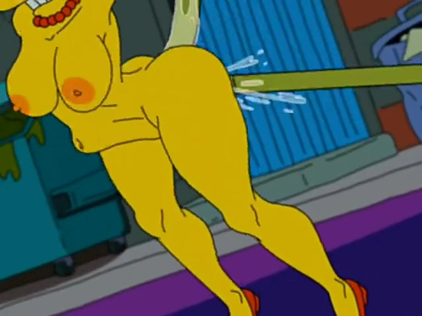 Marge simpson alien porn