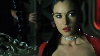 Monica Bellucci Cleavage from The Matrix Revolutions - Full Screen