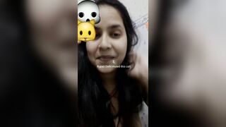 Delhi Cutie Rupali Showing Her Cute Boobs to Her Boyfriend in VC ❤️ [Must Watch] [2 Videos - Link in Comments ????]