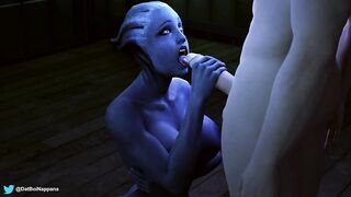 Liara T’soni handjob (Nappana) [Mass Effect]