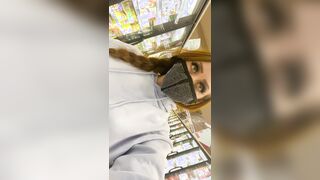 Tits out in aisle 3 [F]