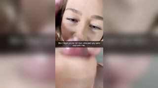 Your gf likes to surprise your friends and you love to get the snaps