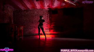 Severina Raine x Slaanesh Hot cosplay (Purple Bitch)[Warhammer]